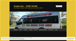 Desktop Screenshot of grabbacab.co.uk